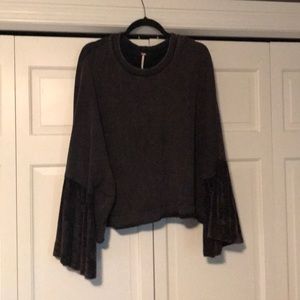 Free People Bell Sleeve Pullover